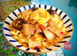 莲花白回锅肉的做法图解10