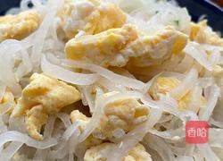 鸡蛋炒白萝卜丝的做法图解12