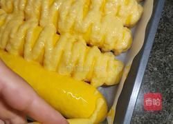 自制风味液种椰蓉排包的做法图解19