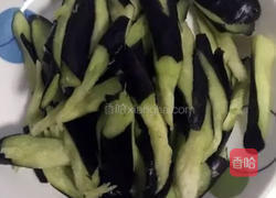 米汤焖茄子的做法图解2