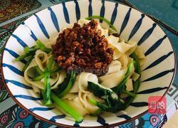 香菇牛肉酱拌面的做法图解12