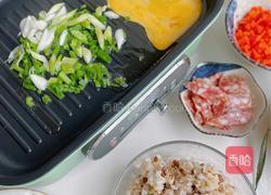 菠萝虾仁谷物饭的做法图解3