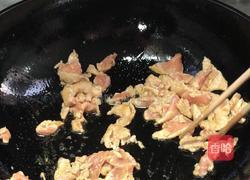 韭菜莴笋炒肉片的做法图解4