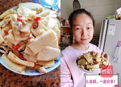 千叶豆腐炒肉香辣又下饭的做法图解5