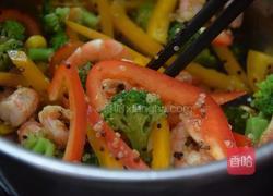 藜麦鲜虾蔬菜沙拉的做法图解10