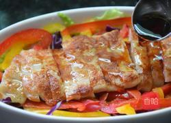 鸡排蔬菜沙拉的做法图解7