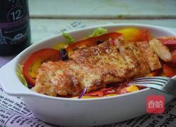 鸡排蔬菜沙拉的做法图解8