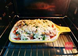 金枪鱼芝士披萨的做法图解16