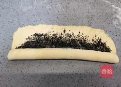 南瓜黑芝麻卷的做法图解13