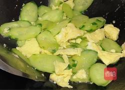 黄瓜炒鸡蛋的做法图解8