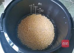 奶香蔓越莓绿豆糕的做法图解3