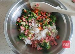 蔬菜饭团的做法图解3