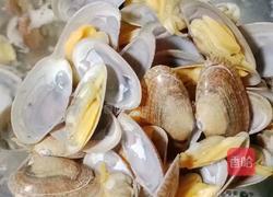 豆瓣酱炒花甲的做法图解4