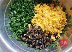 韭菜鸡蛋木耳蒸饺的做法图解9