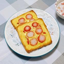 草莓酸奶吐司的做法[图]