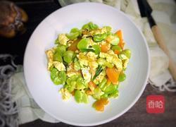 蚕豆米炒鸡蛋的做法图解14