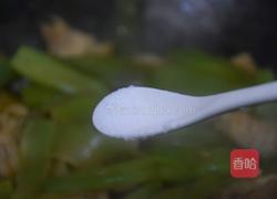 莴笋炒肉片的做法图解7