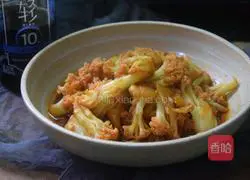 Illustration of how to make cauliflower with tomato sauce 10