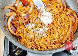 鲍鱼炒面的做法图解8