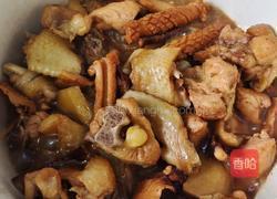 鱿鱼焖鸡的做法图解4