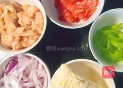 （空气炸锅版）8寸披萨的做法图解3