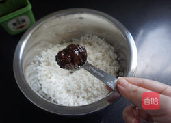 迷你大米酱肉粽的做法图解5