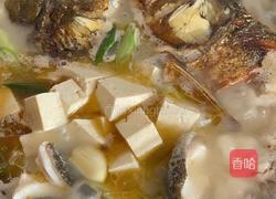 鱼头豆腐汤的做法图解4