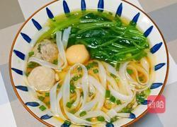 肉丸汤河粉的做法图解10