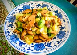 蚝油香菇油菜