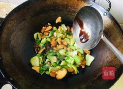 蚝油香菇油菜的做法图解9
