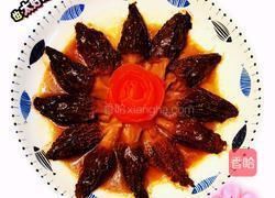 羊肚菌酿猪肉沫的做法图解15