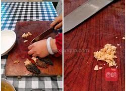 羊肚菌酿猪肉沫的做法图解6