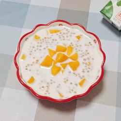 牛奶芒果西米露的做法[图]