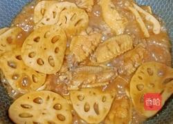 莲藕烧鸡翅的做法图解13