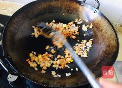 菜心炒饭的做法图解5