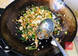 菜心炒饭的做法图解8