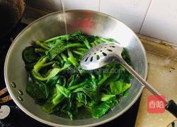 清炒菜心的做法图解1