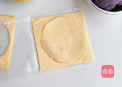 流心芝士紫薯挞的做法图解3