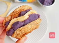 流心芝士紫薯挞的做法图解9