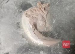 猪舌炒西兰花的做法图解1