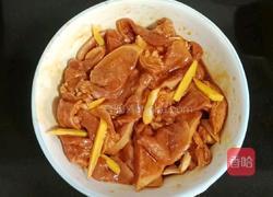 猪舌炒西兰花的做法图解4