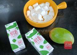 牛奶芒果雪糕的做法图解1