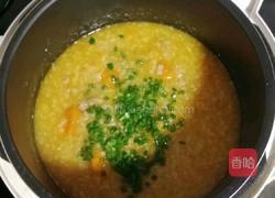 双米南瓜瘦肉粥的做法图解14