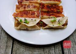 西葫鲜肉锅贴的做法图解21