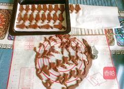 猫咪巧克力饼干的做法图解18