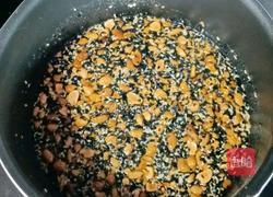 花生芝麻糯米船的做法图解9