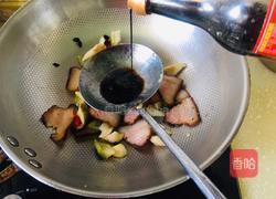 萝卜干炒腊肉的做法图解6