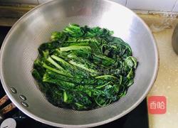 蒜香莴笋叶的做法图解2