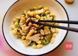 黄豆萝卜干蒸腊肉的做法图解2