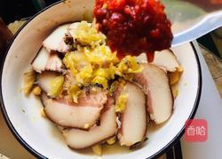 黄豆萝卜干蒸腊肉的做法图解4